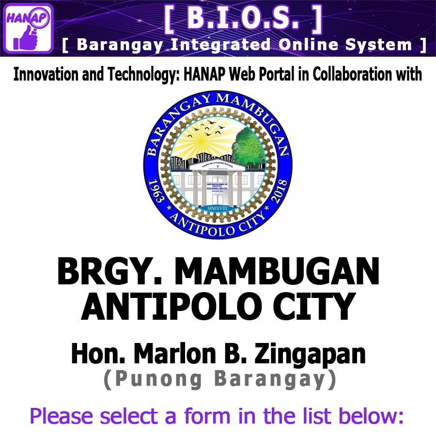 Hanap Web Portal